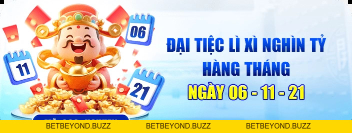 Đại Tiệc Lì Xì GO8 – Lịch Nhận Thưởng & Cách Tham Gia - BETBEYOND