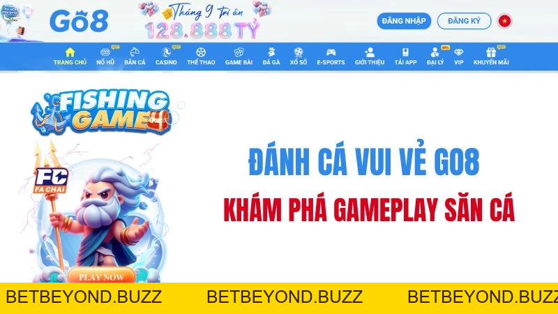 Đánh Cá Vui Vẻ GO8 – Gameplay & Hệ Thống Mục Tiêu - BETBEYOND
