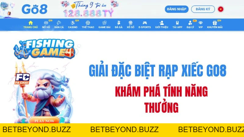 Giải Đặc Biệt Rạp Xiếc GO8 – Gameplay & Bonus - BETBEYOND