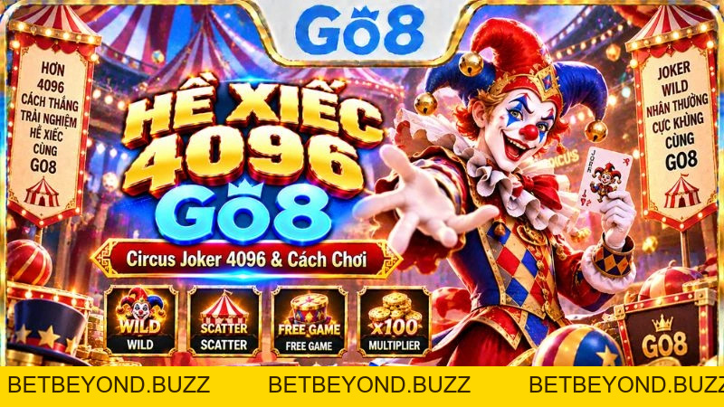 Hề Xiếc 4096 GO8 – Circus Joker 4096 & Cách Chơi - BETBEYOND