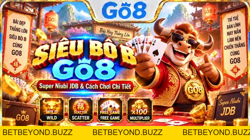 Siêu Bò B GO8 – Super Niubi JDB & Cách Chơi Chi Tiết - BETBEYOND